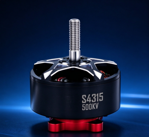 S4315 500KV <b>Brushless</b> Outrunner <b>Motor</b> Aluminum Alloy Black Red for Multirotor Drones - Product Image 4