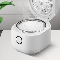 Cuisinière à riz électrique intelligente 3L en acier inoxydable, cuiseur vapeur multi-cuiseurs, mini-cuisinière à riz à faible teneur en sucre