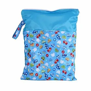 Bag Baby Diaper Bag 2024 New Style Multifunctional Cute Custom Logo Washable Reusable Baby Girl Diaper Dry Wet Bag