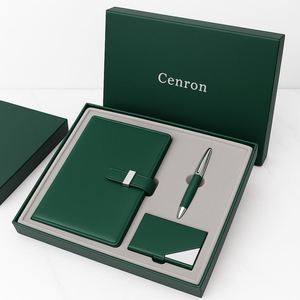 Caja de Regalo Corporativa Personalizada para Clientes, Combo de Cuaderno y Bolígrafo con Tarjetero, Precio al por Mayor - Product Image 6