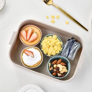 Reusable <b>Silicone</b> Round <b>Baking</b> Cups Muffin Liners <b>Silicone</b> Cupcake Muffin <b>Baking</b> Cups Liners 36 Pack - Product Image 6