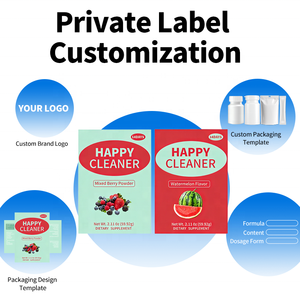 Polvo Limpiador OEM Happy Cleaner con Probióticos y Enzimas Digestivas, Entrega Rápida, Pedido Flexible para Reabastecimiento de Stock para Vendedores - Product Image 2