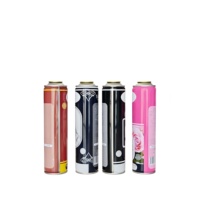 Bombe aérosol rechargeable à col, en fer blanc, multi-usage, écologique, réutilisable, avec bouchon à vis, pour produits chimiques de salon, conditionnement en palettes, vente en gros, pour l'exportation