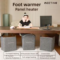 Radiateurs électriques portables pliables en graphène contrôleur de température d'alimentation USB chauffe-pieds électrique autoportant pour les mains et les jambes