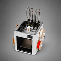Imprimante 3D Snapmaker U1, système FDM multi-couleurs à 4 têtes d'impression, volume d'impression 270x270x270mm