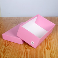 Boîtes d'emballage pliables personnalisées avec impression de logo pour chaussures, perruques, cadeaux, en carton ondulé facile à assembler
