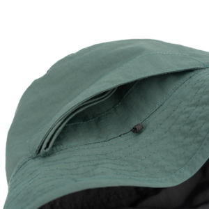 TCAP China Custom Polyester Solid Colors Portable Storage <b>Reversible</b> <b>Bucket</b> <b>Hat</b> - Product Image 5