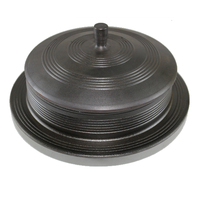 Casserole et Plancha 2-en-1 en Fonte Pré-Condimentée pour Braiser et Cuire à la Cuisson à la Brasa