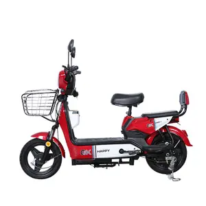 Electric Bicycle New Model Factory Wholesale Electric Bicycle 350W 48V Adult City Bike Lead-acid Battery 2 Wheeled Scooter