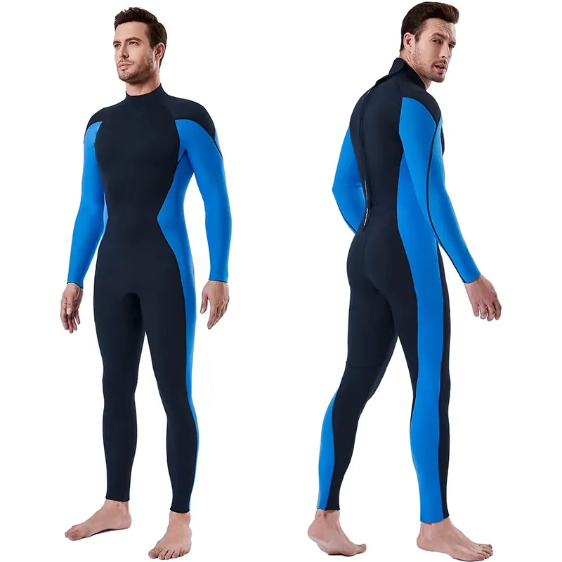 3mm erkekler sörf Wetsuit tam dalış erkekler serbest dalış Wetsuit neopren Wetsuit uzun kollu