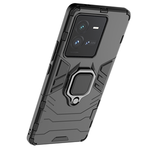 Funda para <span class=keywords><strong>IQOO10</strong></span> PRO 5G, a prueba de golpes, con anillo magnético y soporte. - Product Image 2