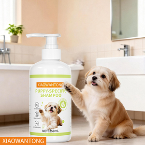 Shampoo antibactérien spécifique pour chiots, pour peaux sèches ou sensibles, en plastique, 250 ml (8,5 fl oz), toilettage - Product Image 3