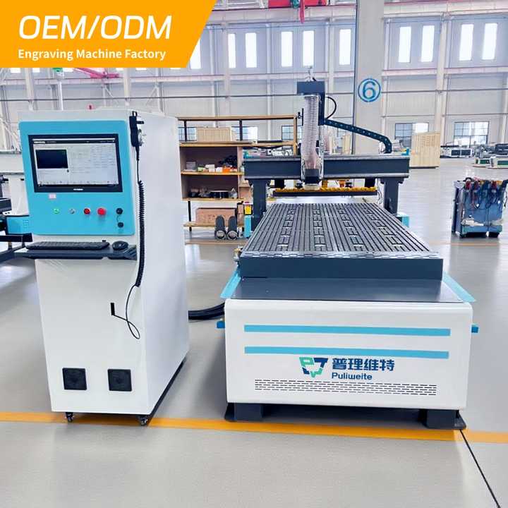 Cnc Router Running Top-Tier 3-Axis CNC Router for Wood Self-Running with Suction Bench for ...