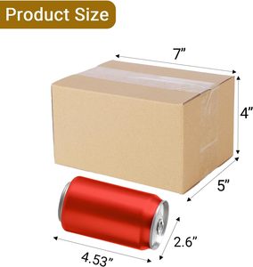 Cajas de Cartón Corrugado Kraft Personalizadas, Contenedores de Envío, Paquetes, Embalaje de Transporte, Materiales Reciclables, Cuatro Colores - Product Image 5