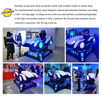 Blaze Racing VR Simulator Car Game Machine Interior Interactive MR Equipment Asiento de movimiento para centros comerciales Hecho de fibra de vidrio