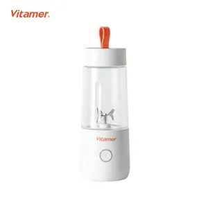 Vitamer Biểu Tượng Tùy Chỉnh Vẻ Đẹp Mini Máy Ép Trái Cây Ép Hộ Gia Đình Chanh Du Lịch Có Thể Sạc Lại Máy Xay Sinh Tố