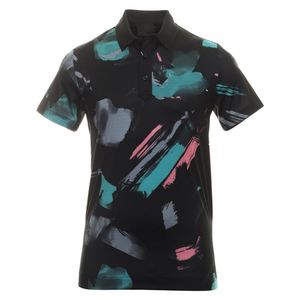 Camisas de Golf con Cuello para Hombre, Estilo Casual Europeo, Logotipo Bordado Personalizado, Color Sólido, Spandex, Elásticas en 4 Direcciones, Secado Rápido - Product Image 4