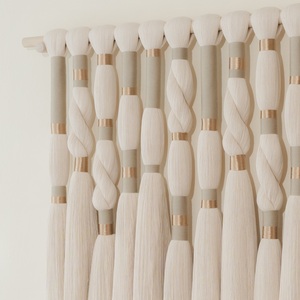 ของตกแต่งบ้านสุดหรูผ้า3D ไหมพรมถักมือ EH2502112ผ้าฝ้ายแขวนผนังสำหรับงานแต่งงานโรงแรม - Product Image 3