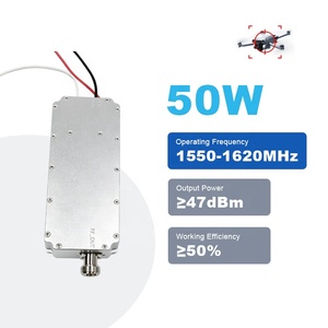 Modulo Amplificatore di Potenza RF Lufei 1100-1300/1350-1390 MHz 50W 24-32V Durevole per Rilevamento Segnale Anti-Drone FPV con Guadagno Massimo di 47dBm - Product Image 5