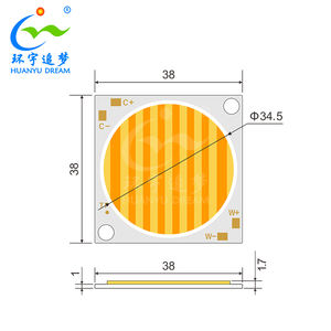 HY para Lámpara de Doble Color, Iluminación de Video y Cine, Ultra Brillante, 54V, CRI>95 Ra, Alta Potencia, Blanco Bicolor, Chip LED COB de <span class=keywords><strong>150W</strong></span>+<span class=keywords><strong>150W</strong></span> 3838 - Product Image 5