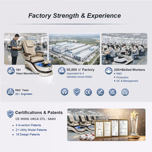 Sillón de Pedicura Profesional Kangmei Furniture con Hidromasaje de Lujo sin Tuberías, Jet Magnético, para Salón de Belleza y Spa de Pies con Masaje Shiatsu - Product Image 5