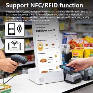 Nouvelle tablette <span class=keywords><strong>PC</strong></span> Android POS en forme de L de 15,6 pouces 1080p avec écran tactile capacitif, processeur quadricœur, WiFi, RJ45 Ethernet, 4G, pour le commerce et le bureau - Product Image 5