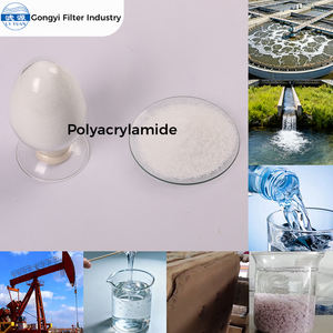 Yüksek Performanslı Katyonik CPAM Poliakrilamid Polimer Tozu Kağıt Fabrikası Çamuru İçin - Product Image 1