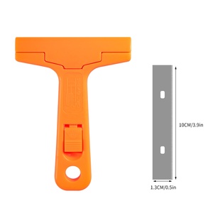 7mo multifonctionnel poignée en plastique nettoyage pelle couteau voiture Wrap outils enlèvement grattoir couteau voiture fenêtre nettoyage outils - Product Image 6