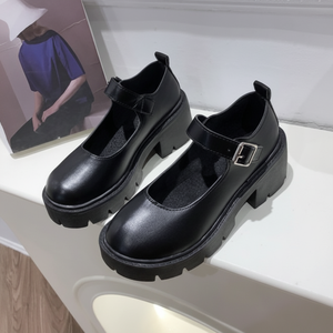 Zapatos de vestir y Oxfords Mary Jane mate brillante para mujer 1P 6,5 cm zapatos con correa - Product Image 1