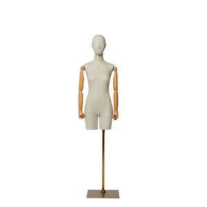 Mannequins de présentation de vêtements pour femmes en position debout, corps entier, originaux européens, en matériau FRP - Product Image 1