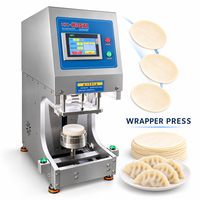 Presse semi-automatique commerciale pour emporte-pièces à raviolis, machine à former les peaux de wontons, équipement à pâte pour samosas et empanadas pour restaurants