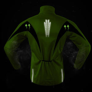 Chaqueta de ciclismo impermeable reflectante térmica Softshell personalizada <span class=keywords><strong>para</strong></span> Hombre <span class=keywords><strong>Ropa</strong></span> de ciclismo chaqueta de ciclismo - Product Image 5