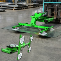 Lève-chargeur à fourche CHAVAC 300-1200 kg avec rotation électrique optionnelle et inclinaison latérale, certifié CE