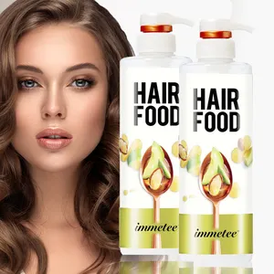 自有品牌头发食品有机鳄梨坚果油修复滋养头发护理护发素