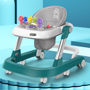 Trotteur de haute qualité avec musique et lumière Apprendre à marcher Chariot pliable et portable - Product Image 2