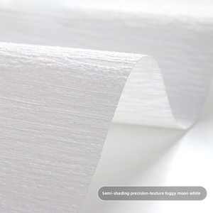 Persianas romanas personalizadas, cortina ajustable eléctrica transparente francesa para sala de estar, salón de té, persianas enrollables B & B - Product Image 3