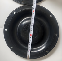 Diaphragme en caoutchouc personnalisé haute résilience, résistant à la fatigue et à la déchirure, pour pompe hydraulique à pression et vanne de régulation de gaz