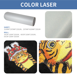 Auplex multicolore Hot Peel Cold Peel Double impression simple face 30 33 <span class=keywords><strong>60</strong></span> <span class=keywords><strong>cm</strong></span> <span class=keywords><strong>60</strong></span> <span class=keywords><strong>cm</strong></span> * 100m DTF rouleau de Film PET pour transfert de chaleur - Product Image 3