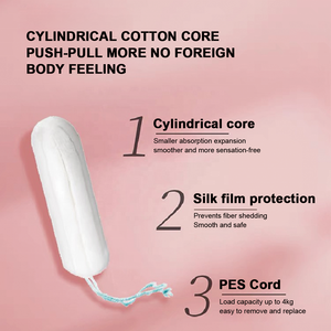 Produttori di tamponi di cotone organico monouso OEM naturale con tamponi organici applicatore di plastica - Product Image 3