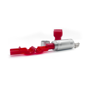 Yeni 6mm siyah ABS plastik güvenlik ekran kanca anti-hırsızlık perakende mağaza <span class=keywords><strong>Pegboard</strong></span> veya sergi duvarı için süpürme durdurma kilidi - Product Image 3