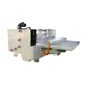 เครื่องทำกล่องกระดาษลูกฟูกแบบกึ่งอัตโนมัติเครื่องตัดและเรอร์ - Product Image 1