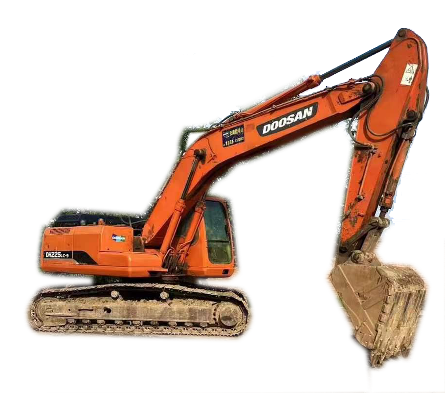 Second-Hand DH225lc-9 Crawler Excavator 22.5Ton Korea OEM Pump | Germany Packing Standard | Attachments Available