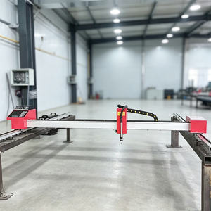 เครื่องตัดพลาสม่า CNC แบบพกพา ระบบขับเคลื่อนสองระบบ พร้อมเครื่องตัดแผ่นโลหะด้วยพลาสม่า - Product Image 1