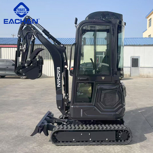 Excavadora pequeña de alta eficiencia EACHAN de 1,8 toneladas para granja todo terreno sobre orugas huerto Micro excavadora diésel de gran potencia - Product Image 5