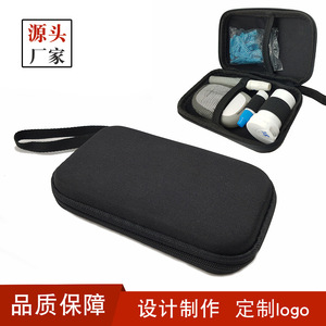 <b>EVA</b> Storage Bag For Blood Glucose Meter Black 2-3 Compartments Medical Packaging - Product Image 5