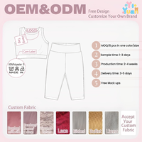 Ensemble 2 pièces d'été pour femmes élégantes : Crop top blanc sans manches et leggings courts taille haute pour un style décontracté et simple au quotidien