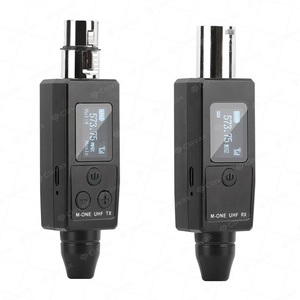 Clavax M-ONE Многофункциональный UHF Беспроводной XLR передатчик и приемник системы для динамического микрофона гитары беспроводной конденсаторный микрофон - Product Image 2