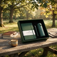 Carnet A5 en Cuir Personnalisé Professionnel à Écriture Fluide, Coffret Cadeau Idéal pour Affaires – Meilleures Ventes