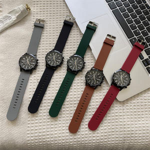 Montre à cadran tendance pour jeunes européens et américains, montre à quartz pour femmes et couples, boîtier en acrylique écologique, 40 mm, aiguilles, transfrontalier - Product Image 5