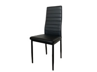 Chaises de salle à manger modernes en PU à dossier haut, pour hôtel, cuisine, restaurant, maison, salon, meubles rembourrés pour salle à manger